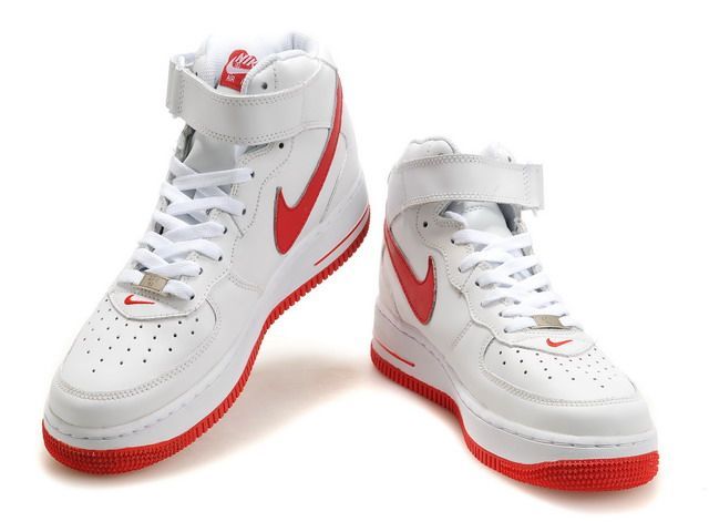 nike air force one blanche et rouge